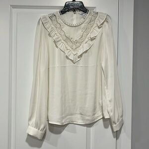 Express Lace-Detailed Blouse